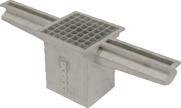 Щелевой лоток из нержавеющей стали